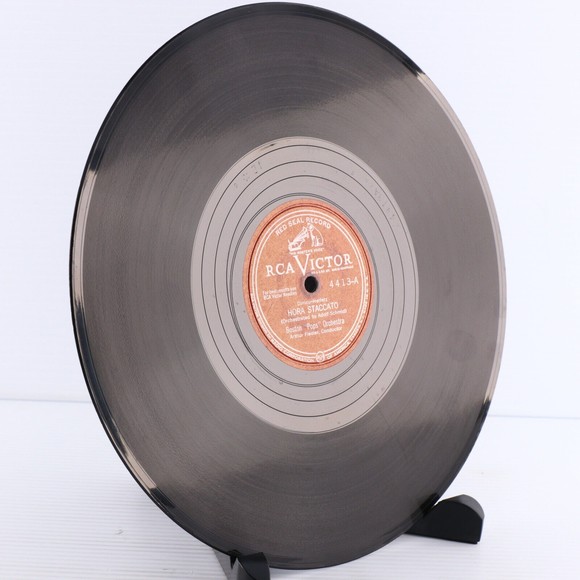 Boston Pops Orchestra Hora Staccato/None But The Lonely Heart 78 rpm Record 4413 - Picture 5 of 13